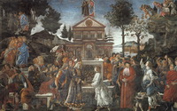 Искушение Христа (С. Боттичелли, фреска)
