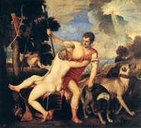 Венера и Адонис (Тициано Вечеллио)