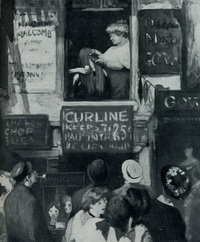 Окно парикмахерской (Дж. Слоун, 1907 г.)