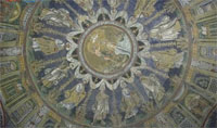 Мозаика баптистерия в Равенне